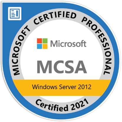 Microsoft mcsa 21